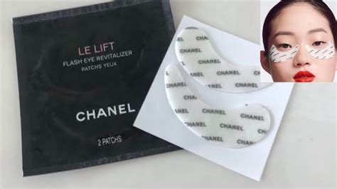 patch occhi chanel|chanel flash eye revitalizer.